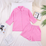 Cotton Pajamas For Women Sets Suit