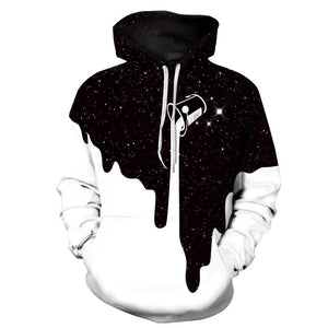 3d Milk Printing Men Women Hoodies Sweatshirts