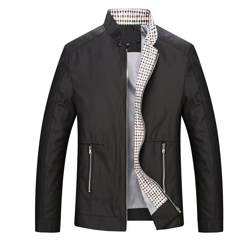 Leisure business men jacket zipper coat