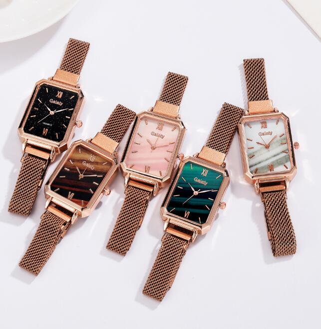 Women Watch Rhinestone Romantic Starry Sky WristWatch