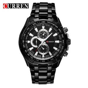 CURREN Watches Men quartz Sports  Waterproof Wristwatch