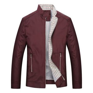 Leisure business men jacket zipper coat