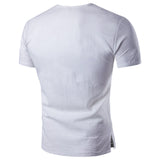 Sale Solid Casual No Summer Linen Short Sleeve T-shirt Men Hedge China's Wind Menswear Hemp Material Clothes Wet