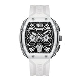 Men's multi-functional cool three eye shaking sonic explosive casual quartz wristwatch