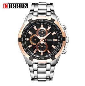 CURREN Watches Men quartz Sports  Waterproof Wristwatch