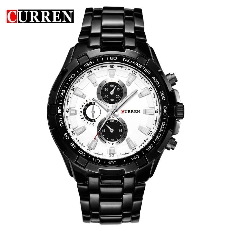 CURREN Watches Men quartz Sports  Waterproof Wristwatch